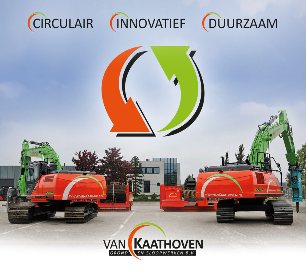 Bouwmaterialen verdienen een tweede leven bij Van Kaathoven